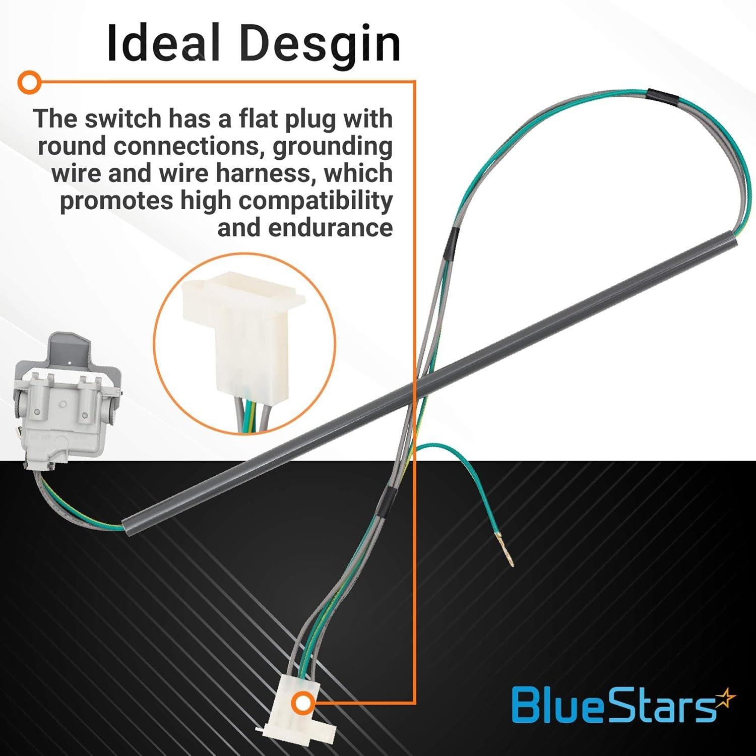 [Lifetime Warranty] 3355458 Washer Lid Switch Replacement - Compatible with Whirlpool & Kenmore Thin Twin Washing Machines - Replaces WP3355458 WP3355548VP PS11741198 AP2946951 image 2