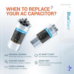 [Lifetime Warranty] 30+5 uF MFD 370/440 VAC Round Dual Run Capacitor CBB65 CBB65B - Fits AC Motor Run, Fan Start, Condenser thumbnail 3
