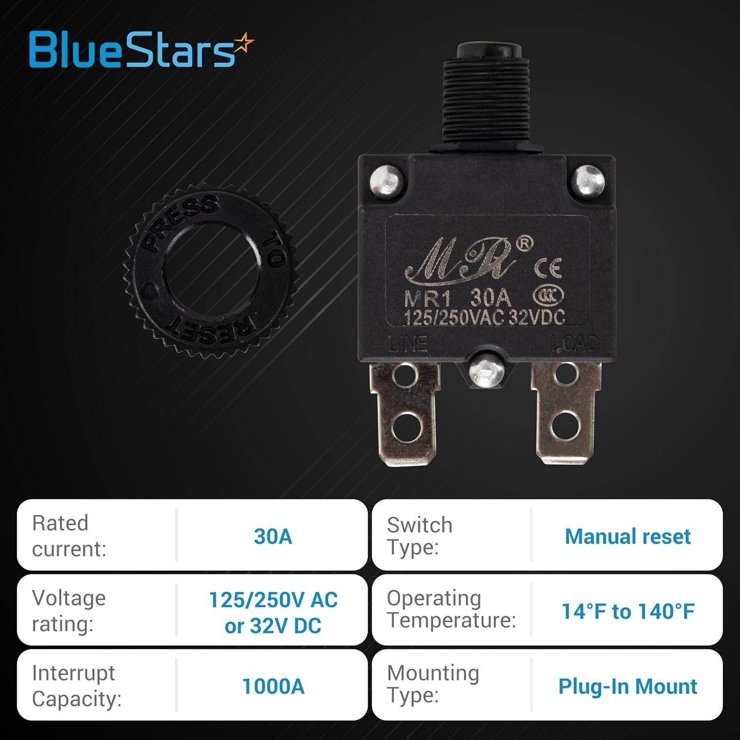 [Lifetime Warranty] 30Amp Thermal Circuit Breaker 125/250V - Pack of 5 image 5