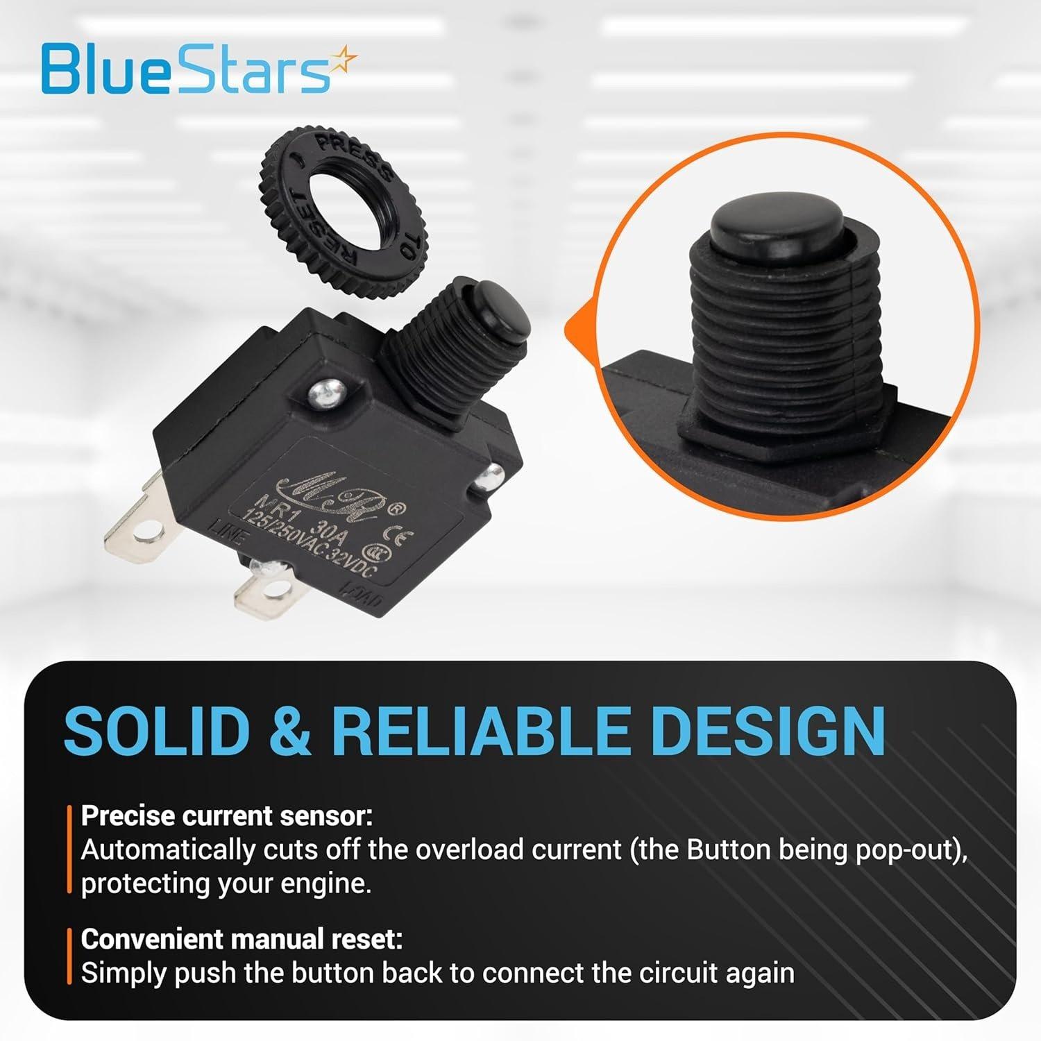 [Lifetime Warranty] 30Amp Thermal Circuit Breaker 125/250V - Pack of 5 image 1