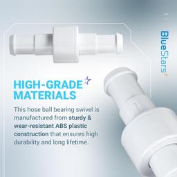 [Lifetime Warranty] D20 Pool Cleaner Hose Swivel - Pack of 3 thumbnail 5