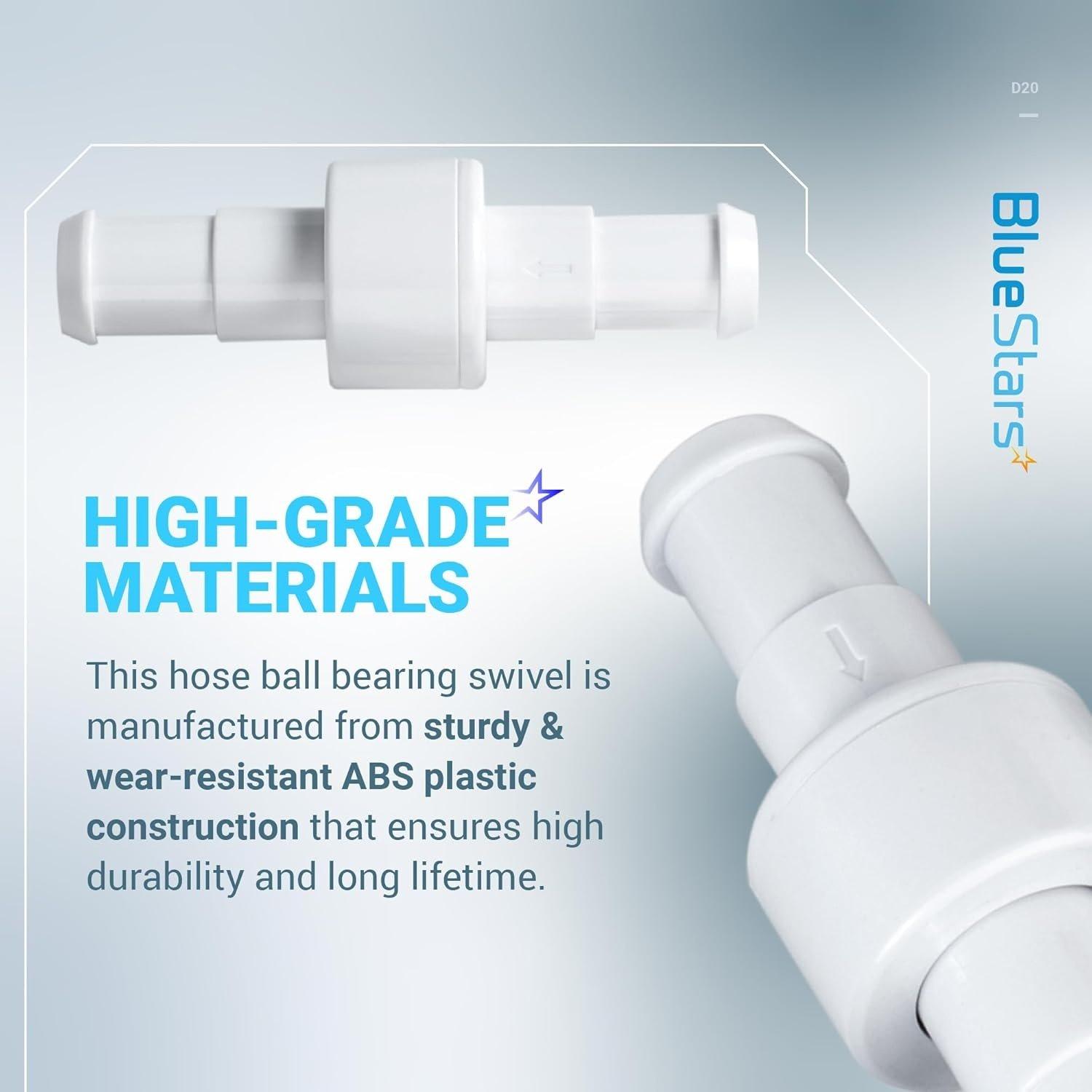 [Lifetime Warranty] D20 Pool Cleaner Hose Swivel - Pack of 3 image 5