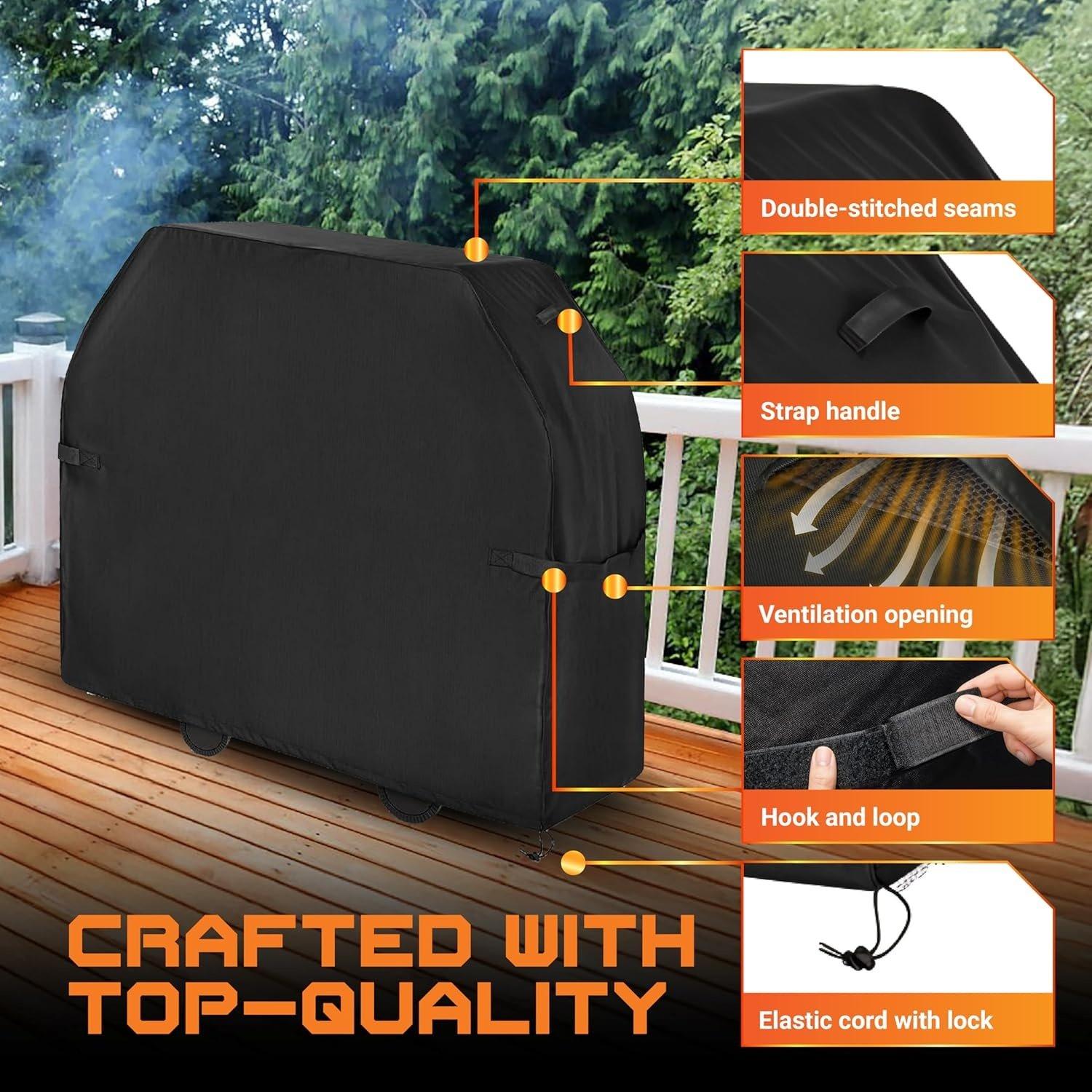 [Lifetime Warranty] 58 inch Grill Cover image 5