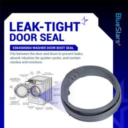 [Lifetime Warranty] 5304505004 AP6973284 PD00055316 Washer Door Boot Seal - For Electrolux EFLS627UIW2 EFLS617STT0 EFLS527UIW0 EFLS517SIW0 EFLS627UIW0 EFLS627UTT1 EFLS627UIW1 EFLS517STT0 EFLS527UIW1 thumbnail 2