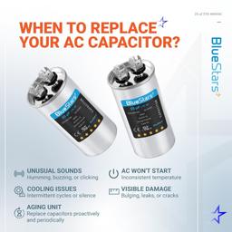 [Lifetime Warranty] 25 uF MFD Â±5% 370/440 VAC Multi-Purpose Motor Run Round Capacitor - Compatible with Air Conditioner, Heat Pump thumbnail 8
