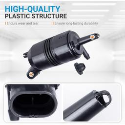 385-232316A Front Windshield Washer Pump W/Grommet thumbnail 1