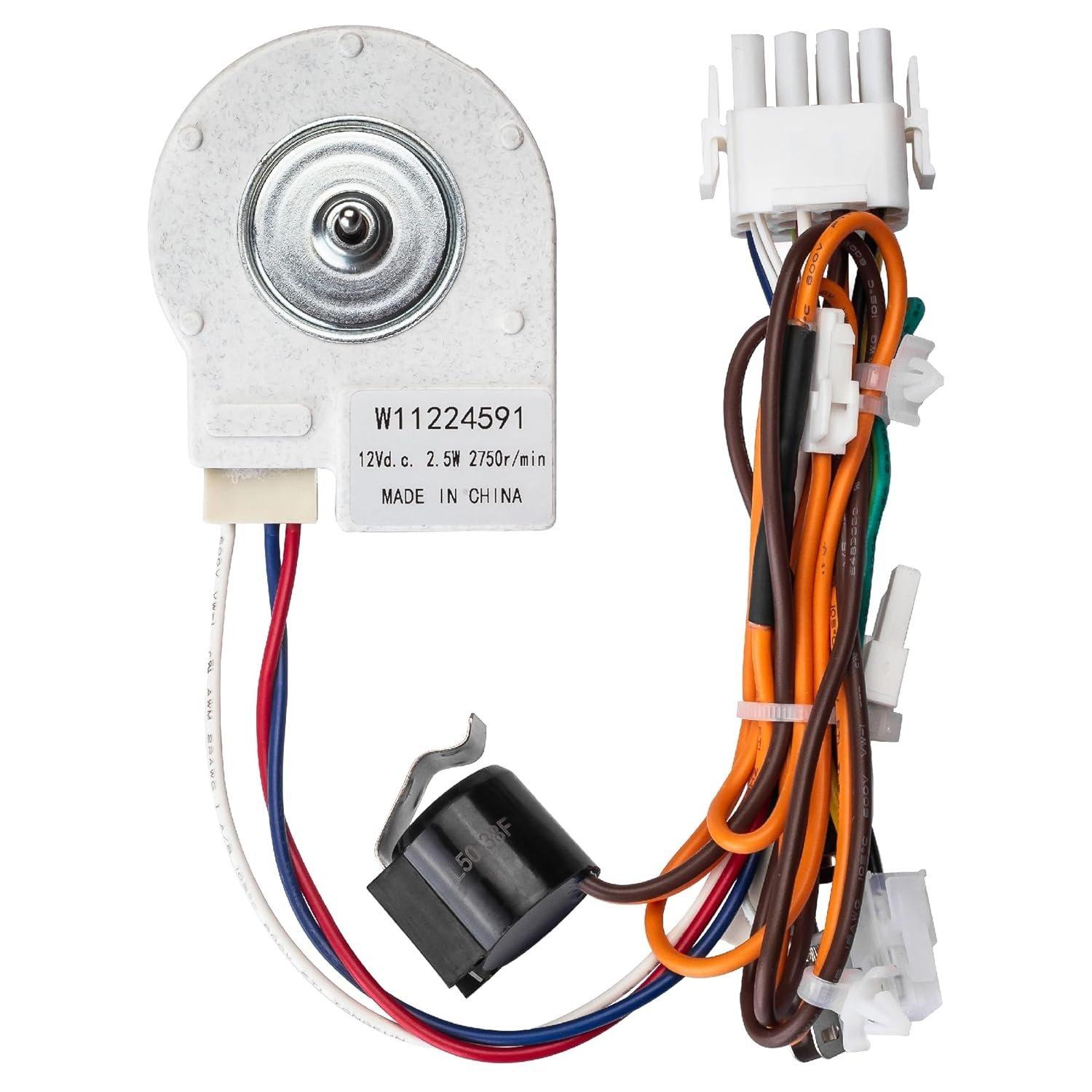 W11224591 Refrigerator Evaporator Fan Motor image 0