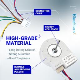 W11224591 Refrigerator Evaporator Fan Motor thumbnail 2