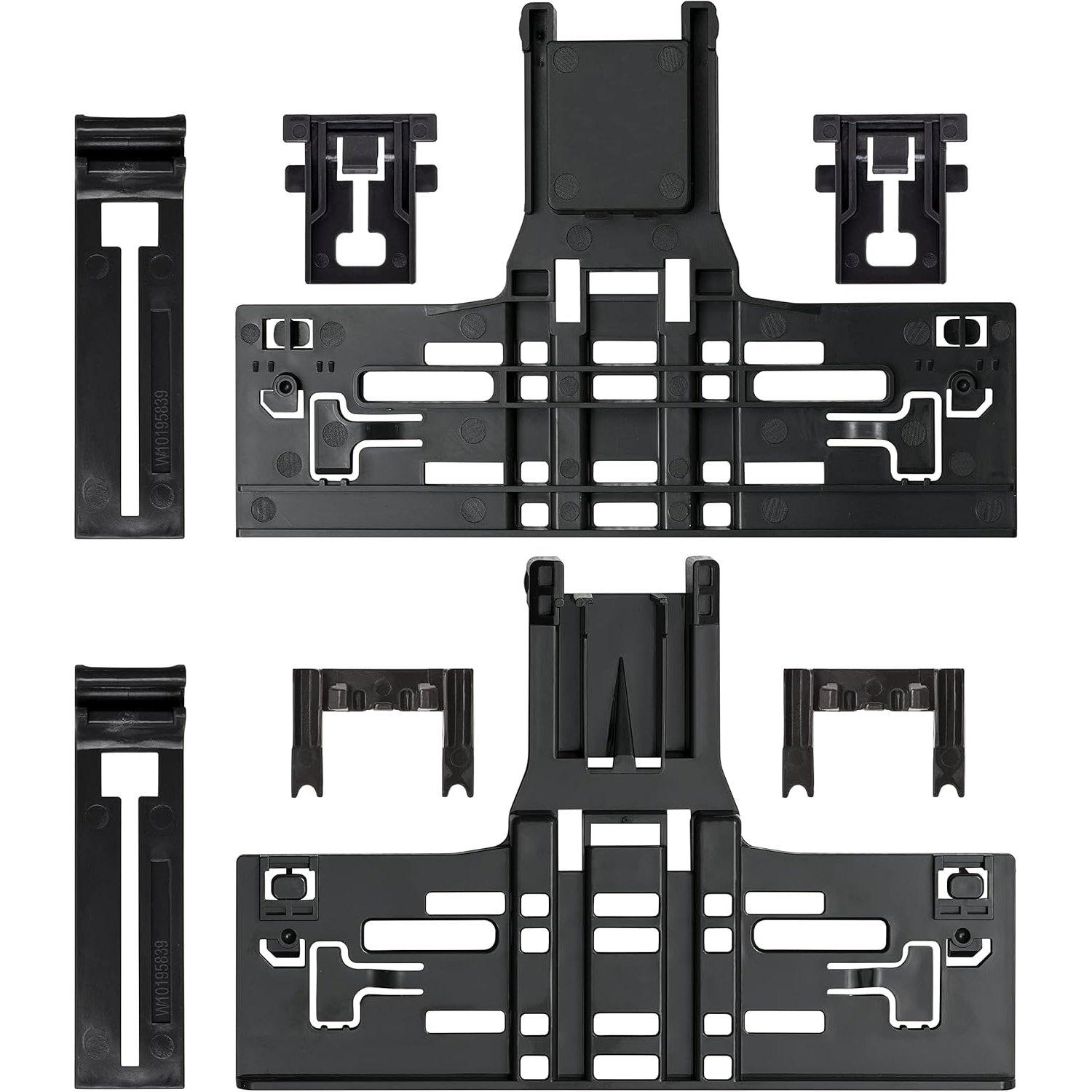 W10546503 & W10195839 & W10195840 & W10250160 Top Rack Adjuster & Rack Adjuster & Adjuster Positioner & Arm Clip-lock Kit image 0