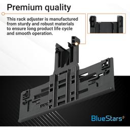 W10546503 & W10195839 & W10195840 & W10250160 Top Rack Adjuster & Rack Adjuster & Adjuster Positioner & Arm Clip-lock Kit thumbnail 3