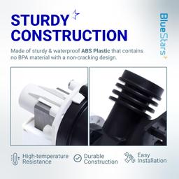 [UPGRADED] BlueStars 154580301 Dishwasher Drain Pump - Compatible with Frigidaire & Kenmore Dishwashers - Easy to Install & Ultra Durable - Replaces AP4019644 154491301 PS1765174 1257094 thumbnail 6