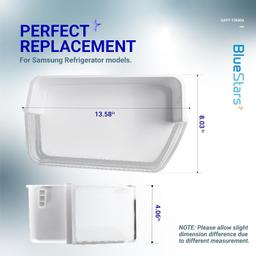 DA97-12650A Right Side Door Shelf Basket Bin thumbnail 5