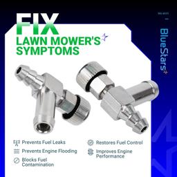 [Lifetime Warranty] Pack of 2 951-0171 751-0171 Fuel Shut Off Valve 735-0149 935-0149 Fuel Tank Bushing thumbnail 6