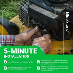 [Lifetime Warranty] Pack of 2 951-0171 751-0171 Fuel Shut Off Valve 735-0149 935-0149 Fuel Tank Bushing thumbnail 4