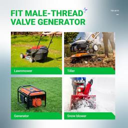 [Lifetime Warranty] Pack of 2 951-0171 751-0171 Fuel Shut Off Valve 735-0149 935-0149 Fuel Tank Bushing thumbnail 7