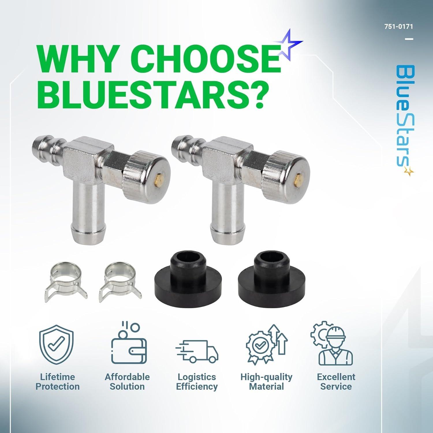 [Lifetime Warranty] Pack of 2 951-0171 751-0171 Fuel Shut Off Valve 735-0149 935-0149 Fuel Tank Bushing image 8