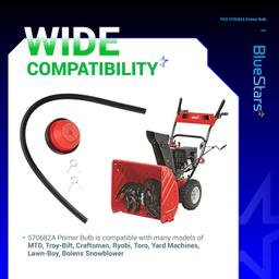 [Lifetime Warranty] 570682A 951-10639A Primer Bulb with Fuel Line - Pack of 2 thumbnail 2