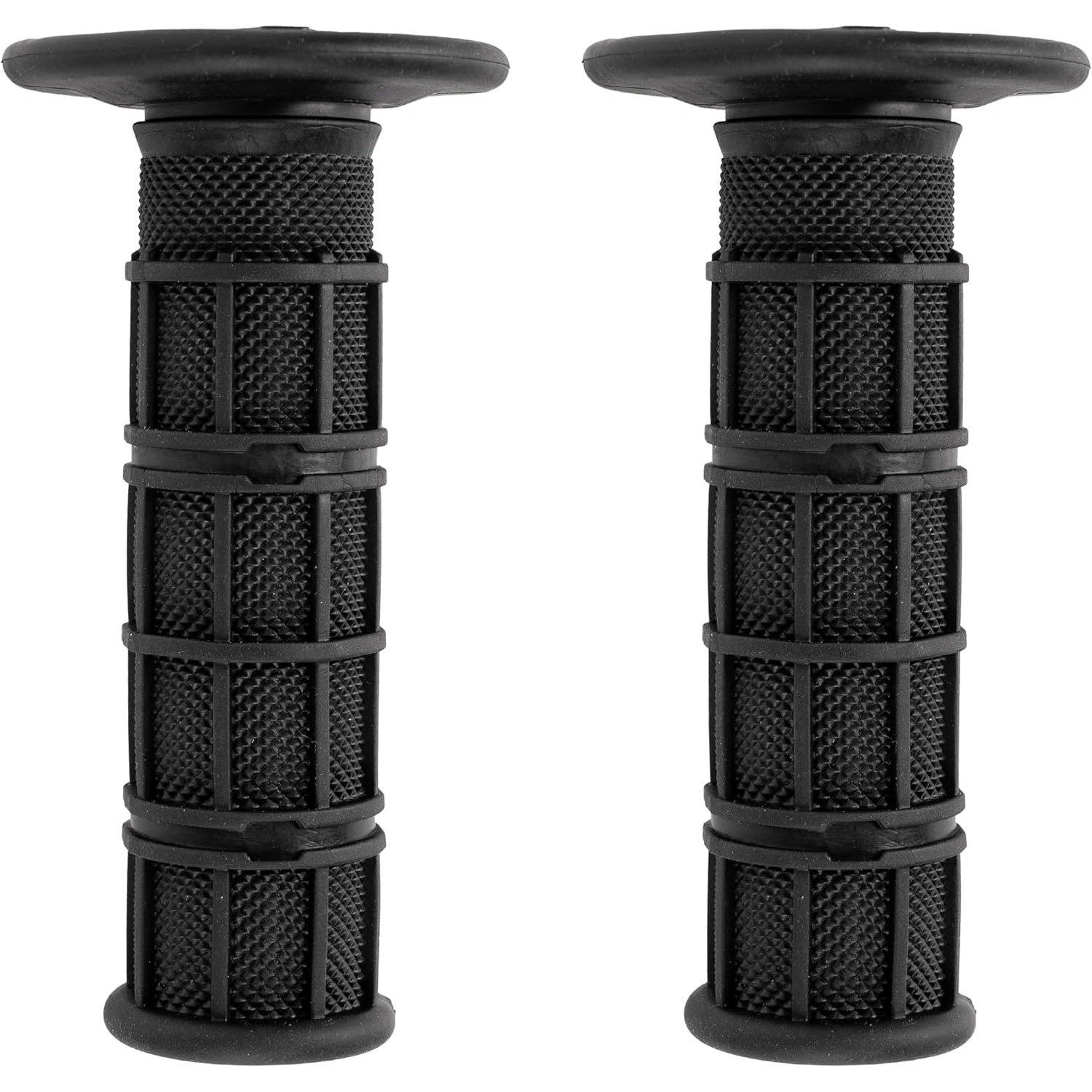 [Lifetime Warranty] 7/8" Motorcycle Hand Grips 22mm Left 24mm Right image 0