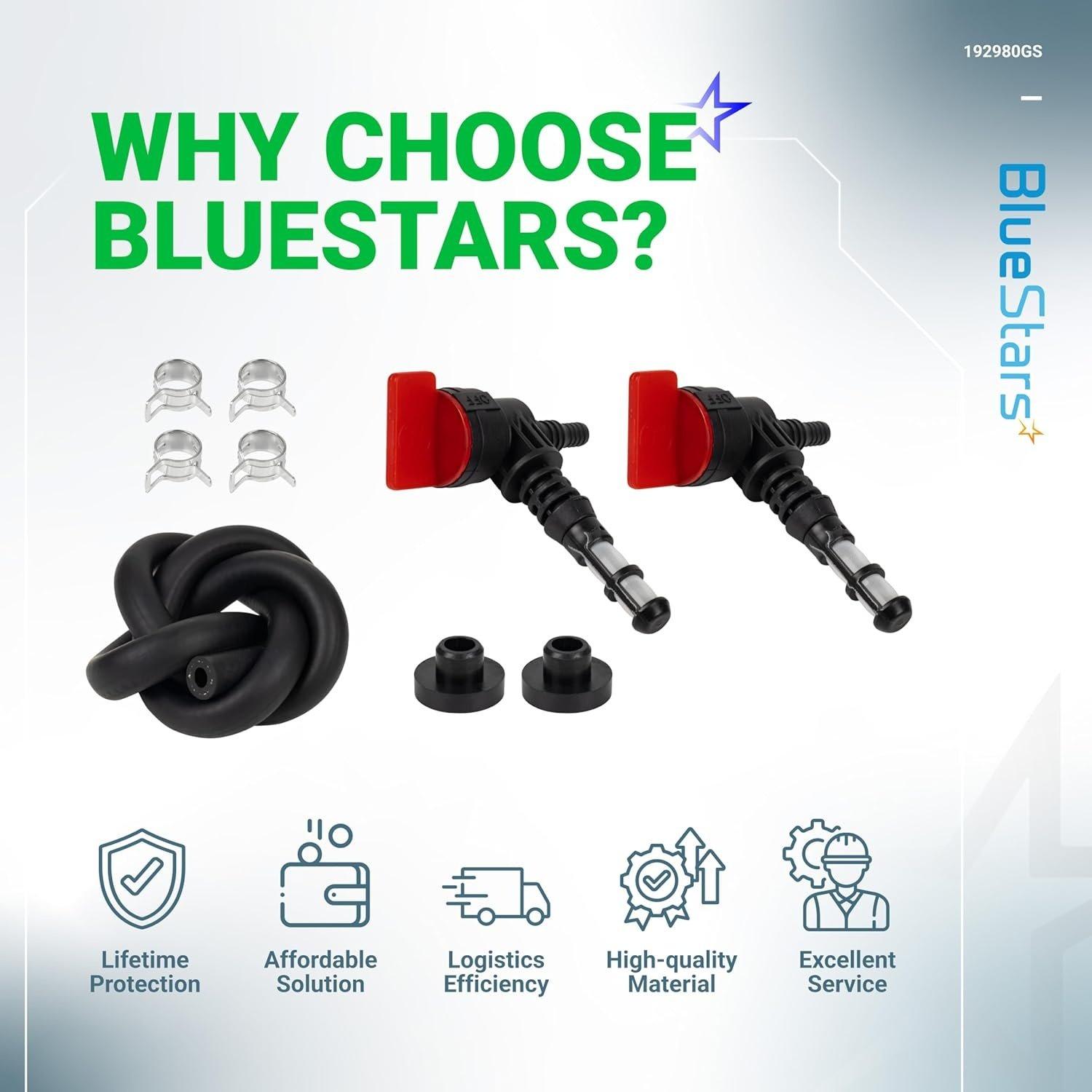 [Lifetime Warranty] 192980GS 90 Degree Fuel Shut Off Valve image 1