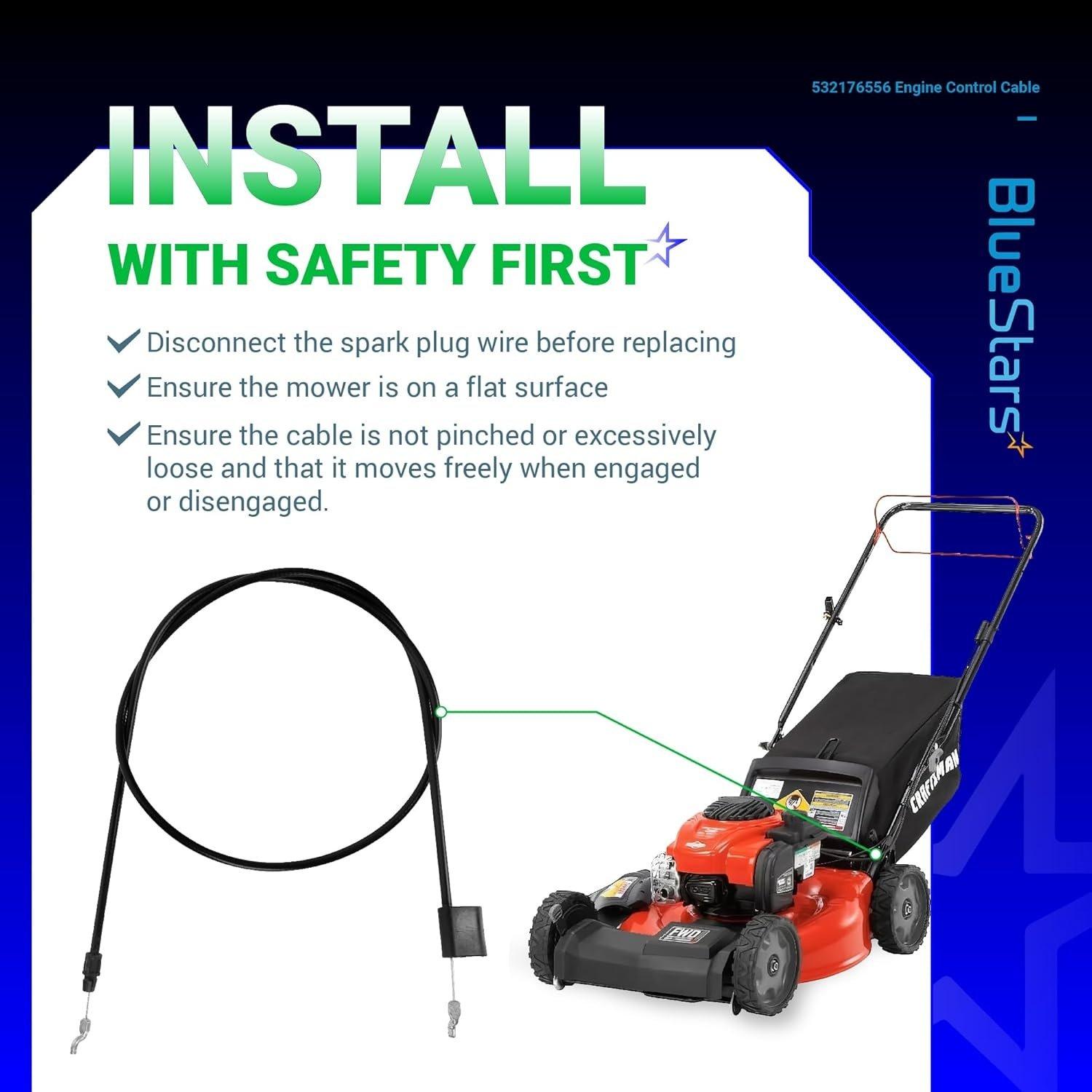 532176556 176556 Engine Control Cable image 7