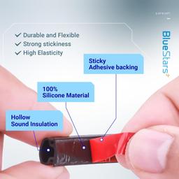 [Lifetime Warranty] Weather Stripping Soundproof Door Seal Strip D-Shaped (Style #2) 0.35""W 20FT thumbnail 2