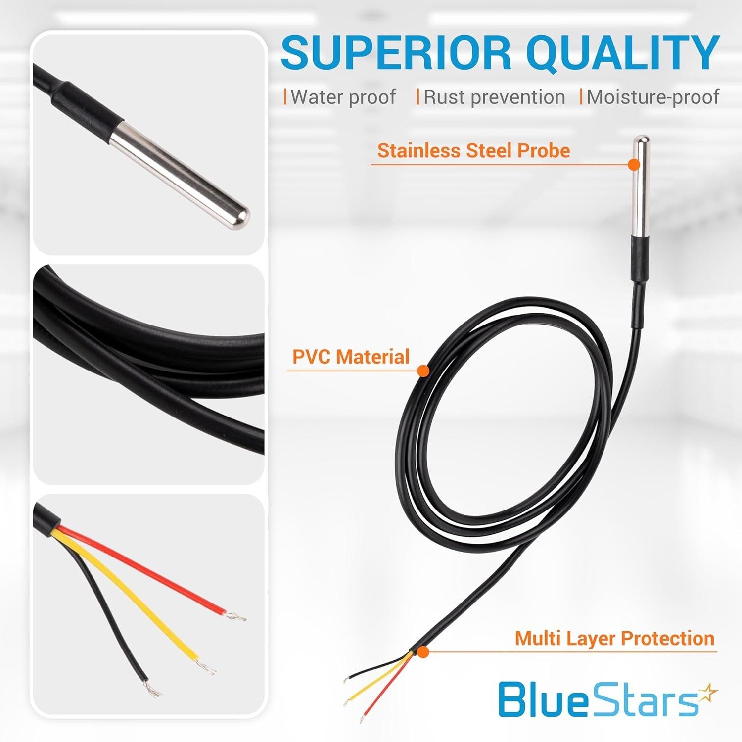 DS18B20 1-Wire Temperature Sensor - Pack of 5 image 5