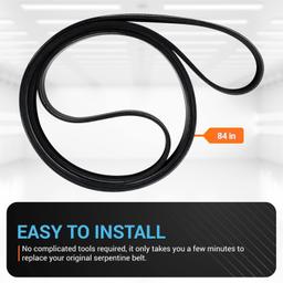 5060840 Serpentine Belt 6 Ribs thumbnail 3