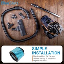 [Lifetime Warranty] VF3500 3-Layer Replacement Filter for Ridgid VF3500 3-4.5 Gallon Wet Dry Vacuum WD3050, WD4070, WD4080, WD4522, 4000RV, 4500RV - Pack of 2 thumbnail 5