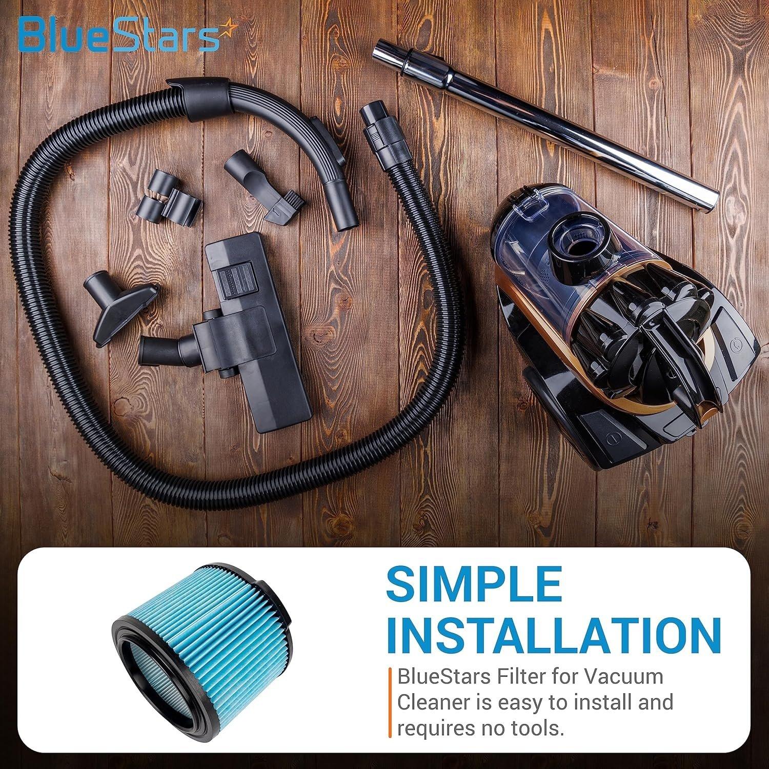 [Lifetime Warranty] VF3500 3-Layer Replacement Filter for Ridgid VF3500 3-4.5 Gallon Wet Dry Vacuum WD3050, WD4070, WD4080, WD4522, 4000RV, 4500RV - Pack of 2 image 5