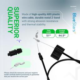 [Lifetime Warranty] 532420939 Engine Zone Control Cable thumbnail 2