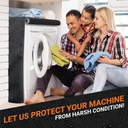 [Lifetime Warranty] W29" x D28" x H43" Washing Machine Cover For Top-load (Blue) thumbnail 4