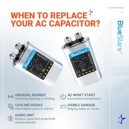 [Lifetime Warranty] 10 uF MFD Â±5% 370/440 VAC CBB65 CBB65A Oval Run Start Capacitor - Fits AC Unit Fan Motor, Pool Pump, Condenser thumbnail 9