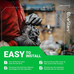 [Lifetime Warranty] 696065 697422 Carburetor with Mounting Gaskets Kit thumbnail 4