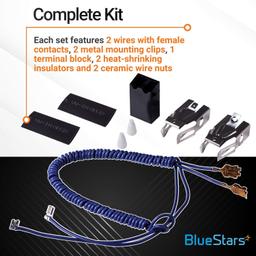 [Lifetime Warranty] WB17T10006 Range Surface Burner Terminal Block Kit thumbnail 2