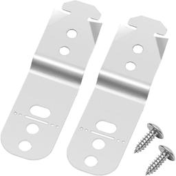 [Lifetime Warranty] 619985 Dishwasher Countertop Bracket with Screws - Compatible with Bosch Dishwashers - Replaces AP4538351, 00605007, 00628371, 605007, 619985, 628371, 00619985 - Pack of 2 thumbnail 0