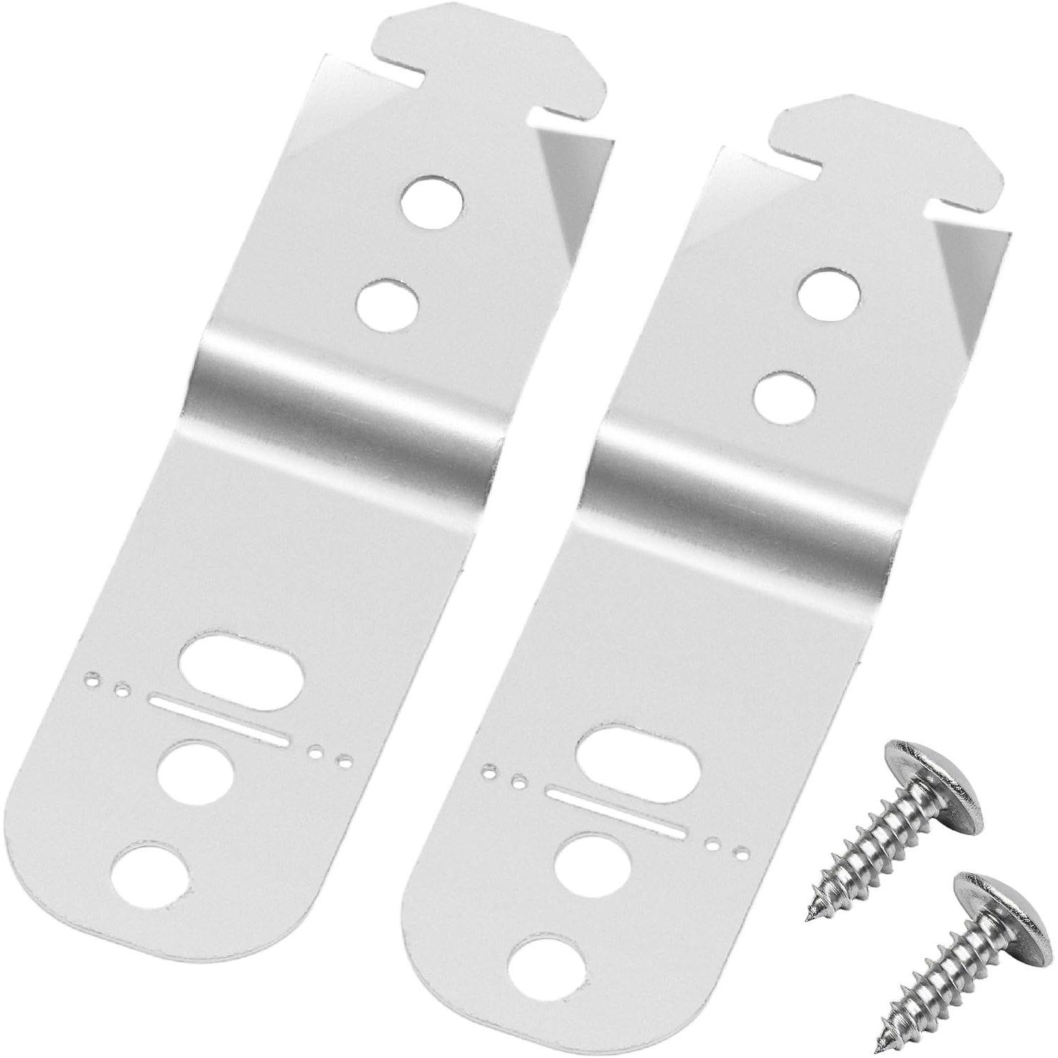 [Lifetime Warranty] 619985 Dishwasher Countertop Bracket with Screws - Compatible with Bosch Dishwashers - Replaces AP4538351, 00605007, 00628371, 605007, 619985, 628371, 00619985 - Pack of 2 image 0