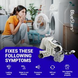 [Lifetime Warranty] DC97-19289F Washer Drain Pump - For Samsung WA45M7050AW/A4 WA50F9A7DSP/A2 WA45H7000AW/A2 WA45T3200AW/A4 WA48H7400AW/A2 WA44A3405AW/A4 WA456DRHDSU/AA - Replaces DC97-17349B DC97-17366A thumbnail 2