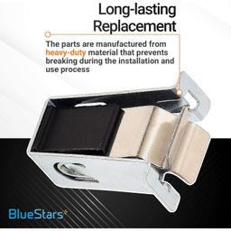 [Lifetime Warranty] W10111905 Dryer Door Catch Replacement - Compatible with Whirlpool & Kenmore Dryers - Replaces AP4364920 PS2341298 8572982 - Pack of 4 thumbnail 4