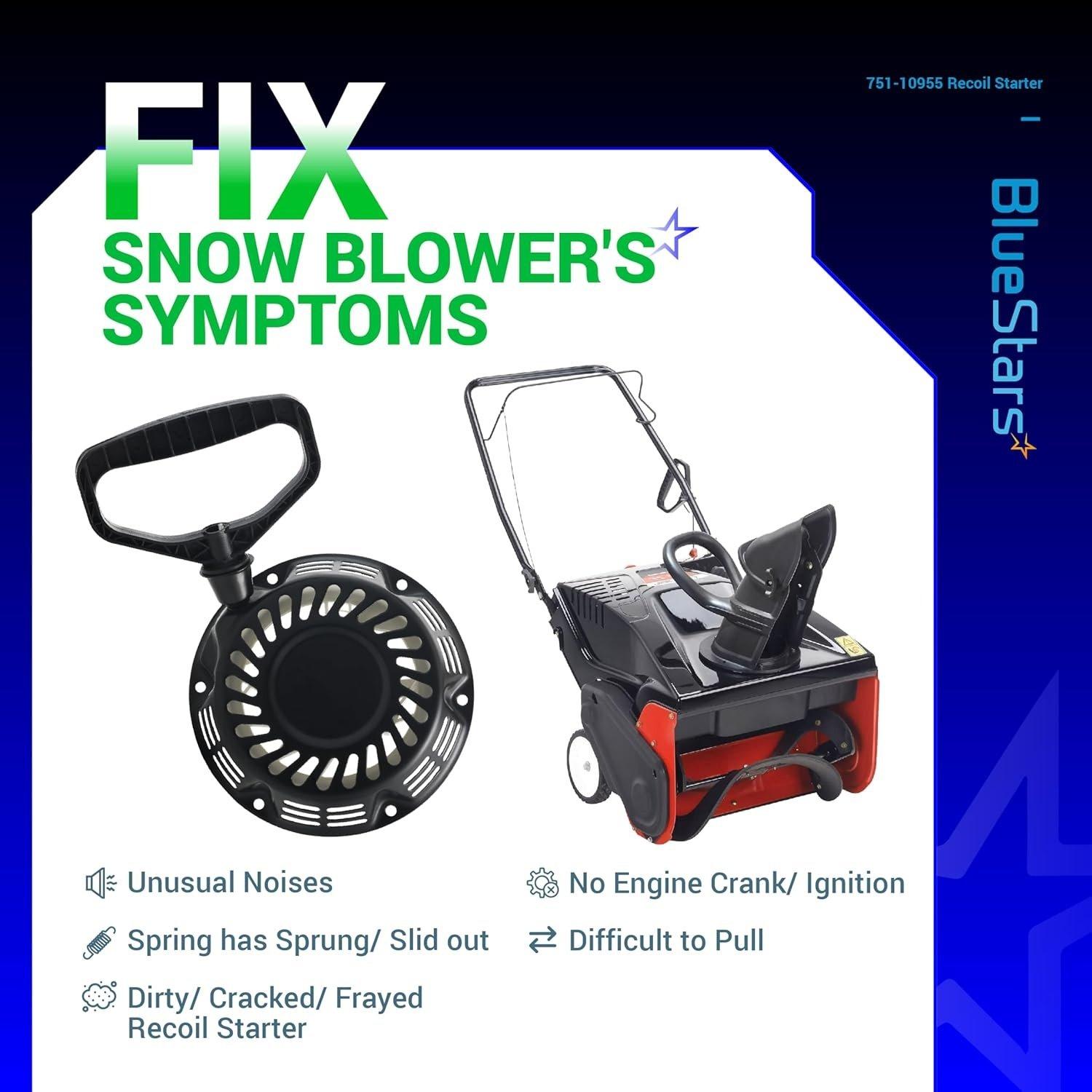 751-10955 951-10955 Recoil Starter Assembly Part MTD image 6