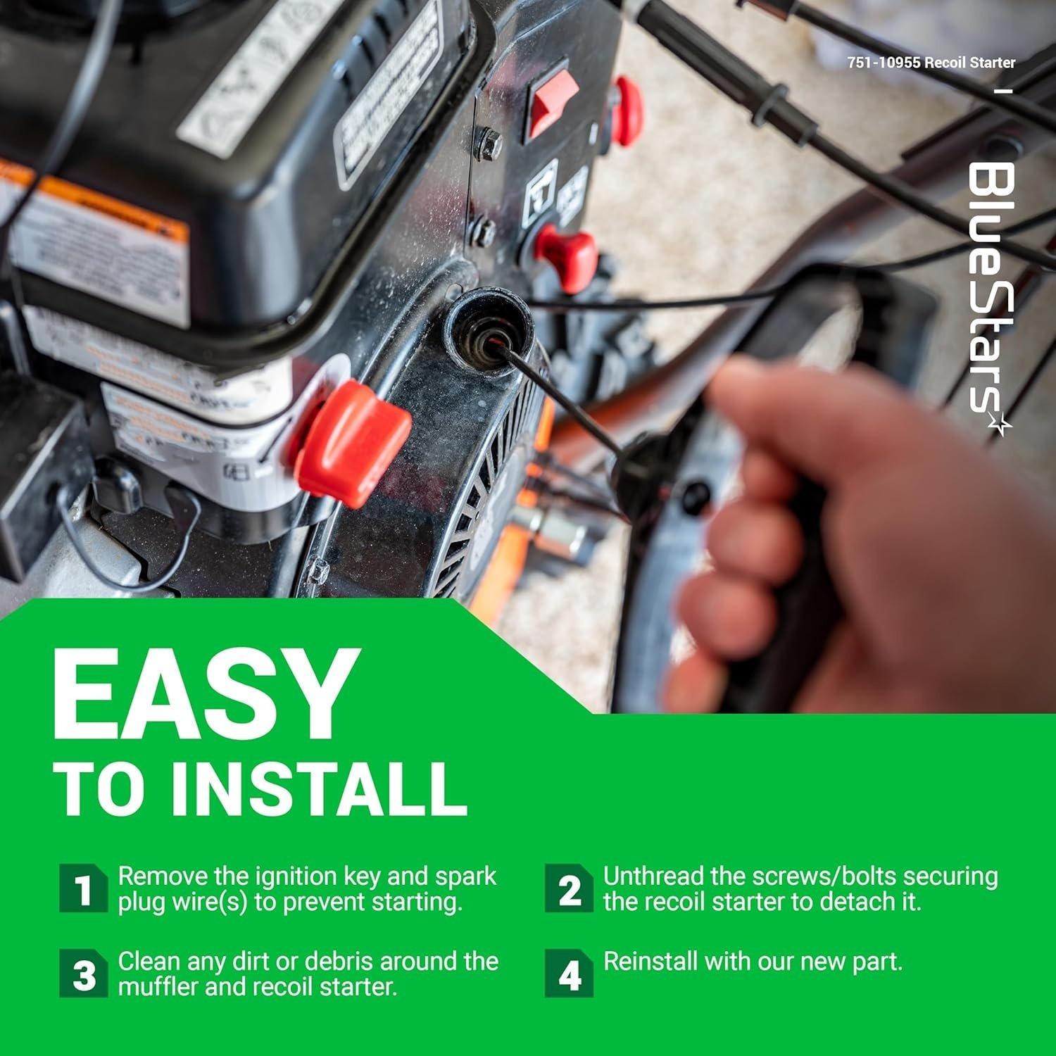 751-10955 951-10955 Recoil Starter Assembly Part MTD image 2