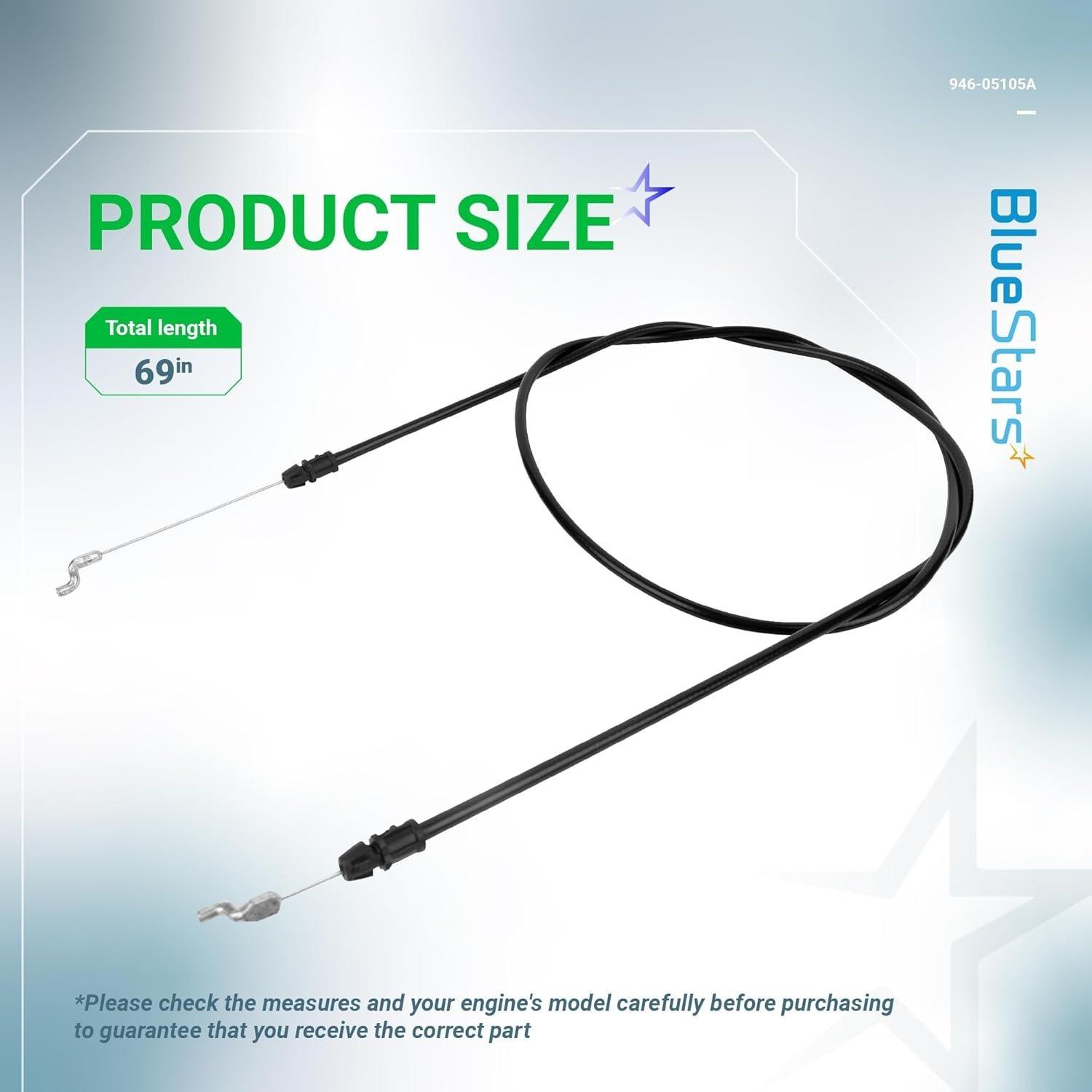 [Lifetime Warranty] 946-05105A Clutch Control Cable image 1