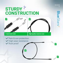 [Lifetime Warranty] 946-05105A Clutch Control Cable thumbnail 2