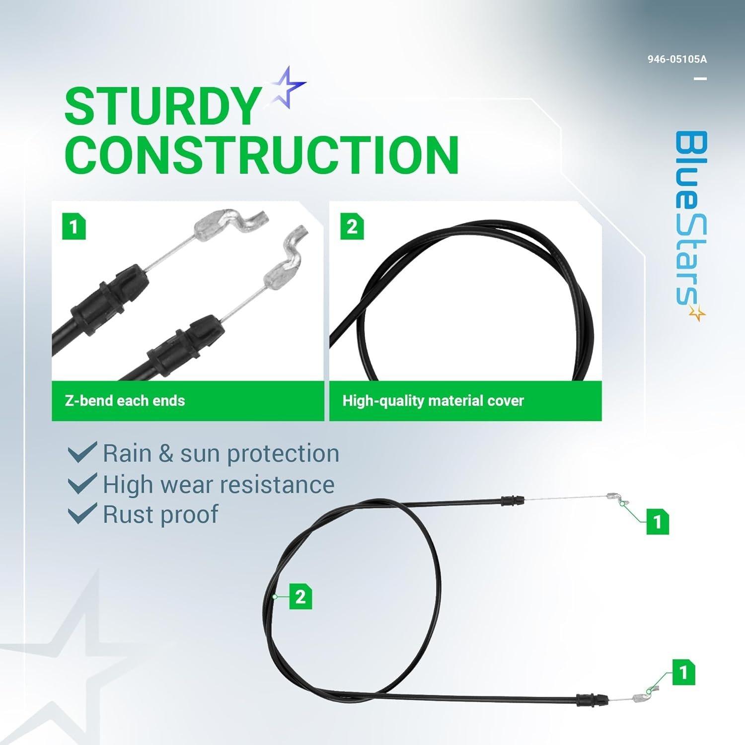[Lifetime Warranty] 946-05105A Clutch Control Cable image 2