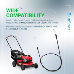 [Lifetime Warranty] 946-05105A Clutch Control Cable thumbnail 3