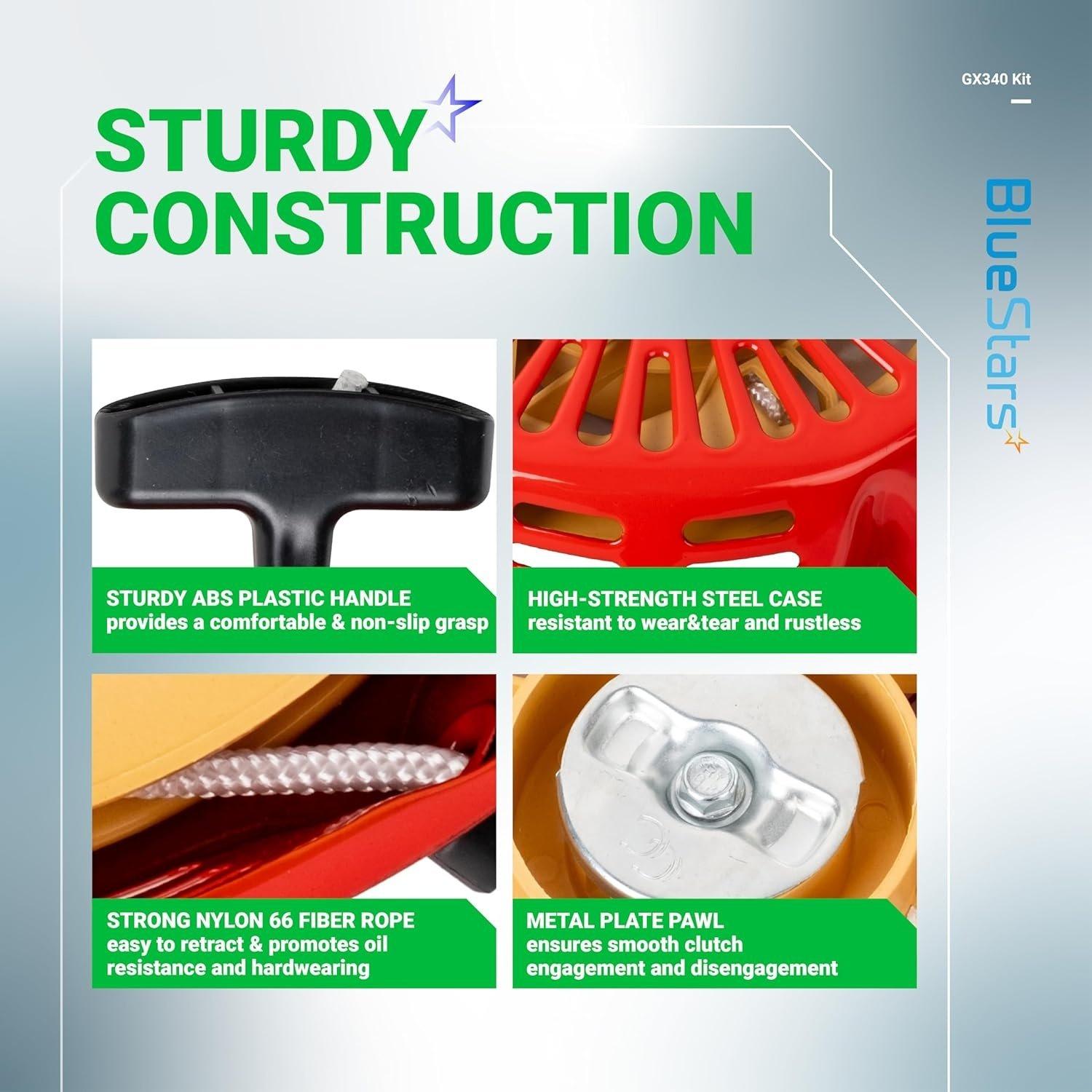 [Lifetime Warranty] GX340 GX390 Recoil Starter Pull Start image 2