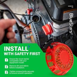 [Lifetime Warranty] GX340 GX390 Recoil Starter Pull Start thumbnail 5