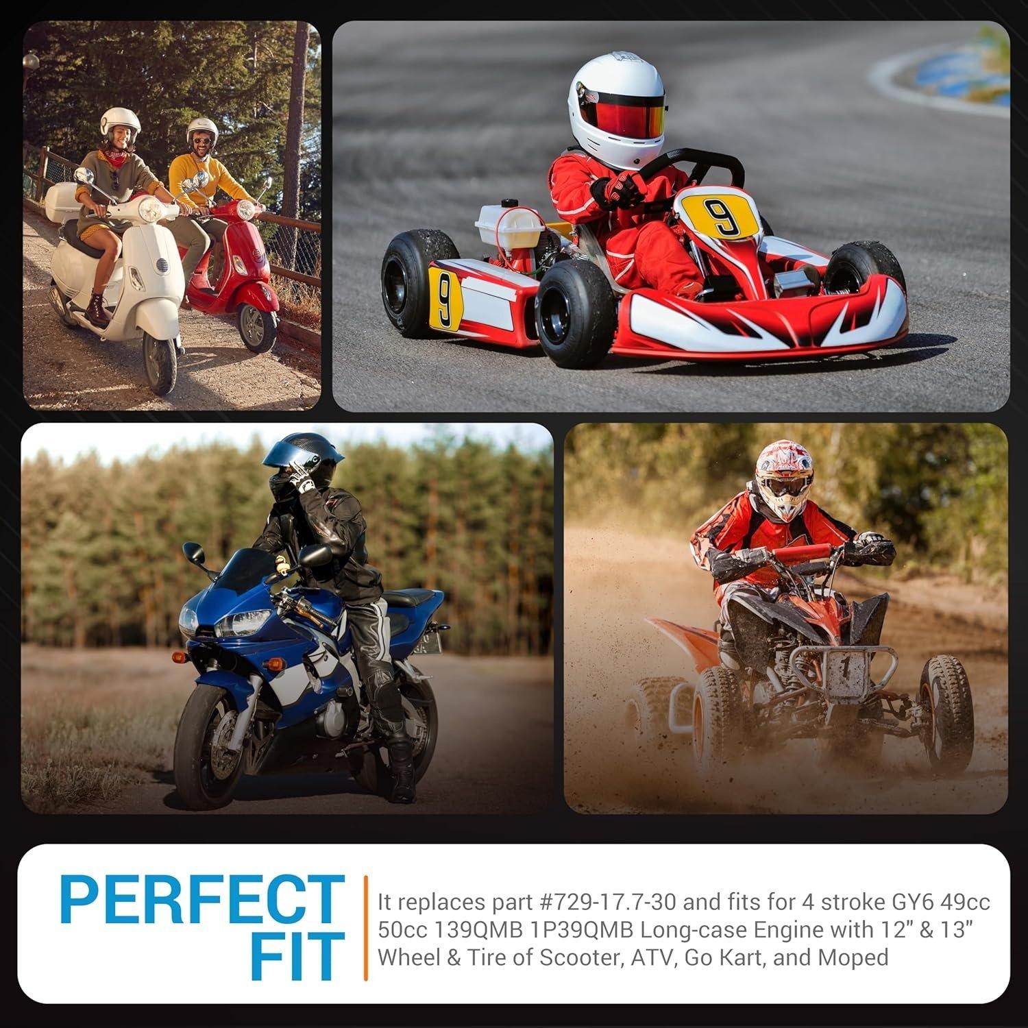 [Lifetime Warranty] 729-17.7-30 Racing CVT Drive Belt image 2