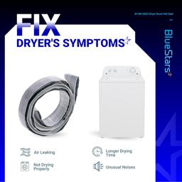 [Lifetime Warranty] W10612022 Dryer Rear Drum Felt Seal Kit thumbnail 4