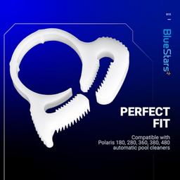 [Lifetime Warranty] B15 Sweep Hose Attachment Clamp Clasp - Pack of 6 thumbnail 5