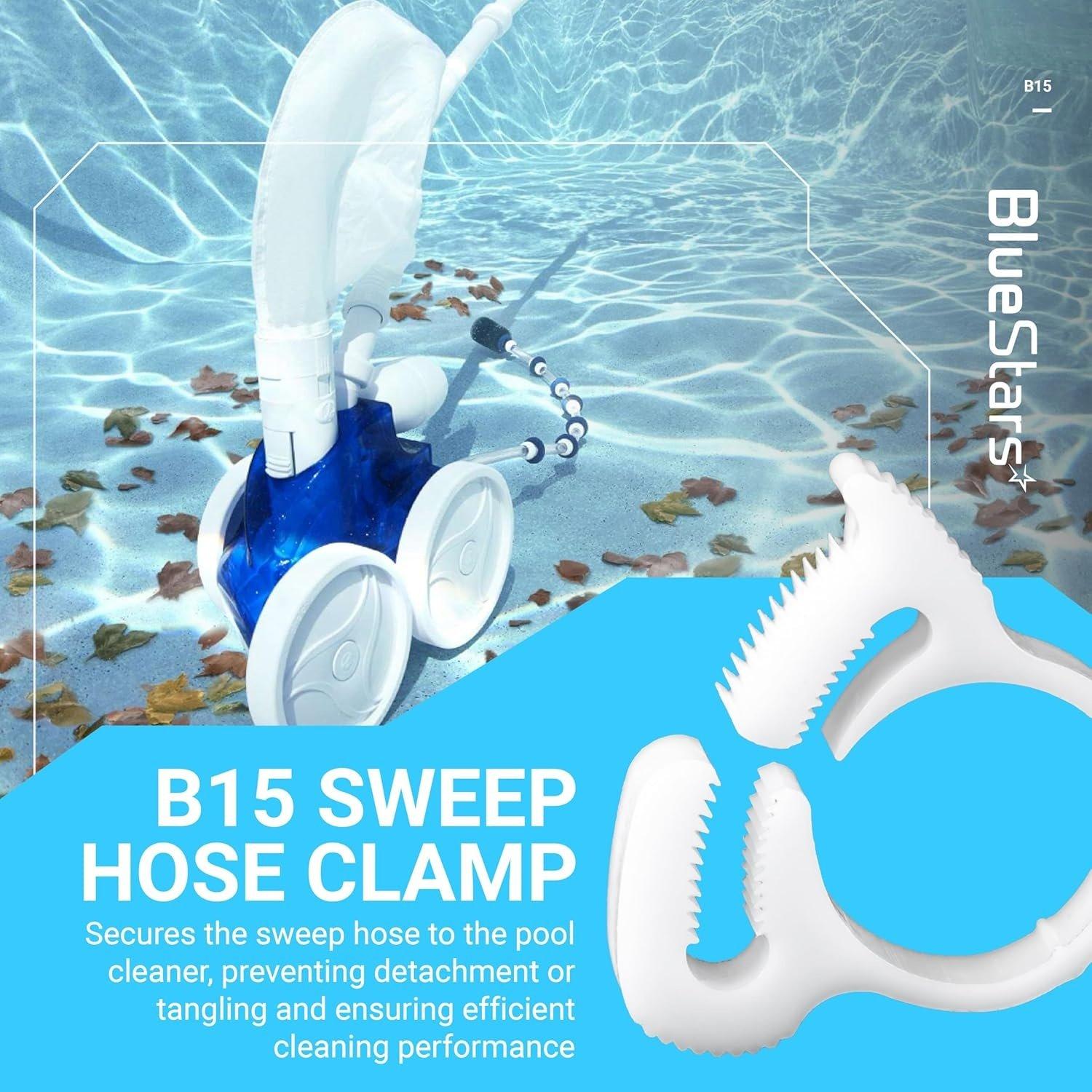 [Lifetime Warranty] B15 Sweep Hose Attachment Clamp Clasp - Pack of 6 image 4